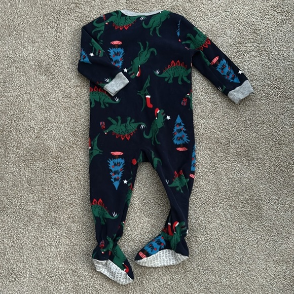 Infant Carters Fleece sleepers size 18 months. VGUC - Picture 11 of 11